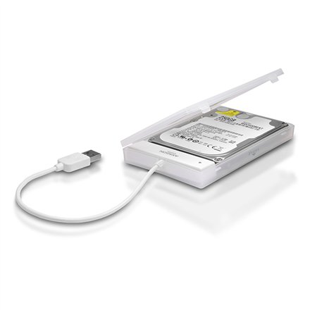 AXAGON USB 2.0 - 2.5 HDD SATA adapter case , ADSA-1S