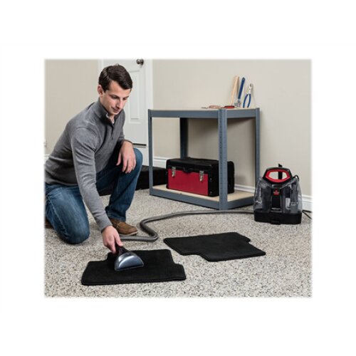 Bissell , MultiClean Spot & Stain SpotCleaner Vacuum Cleaner , 4720M , 330 W , Black/Red