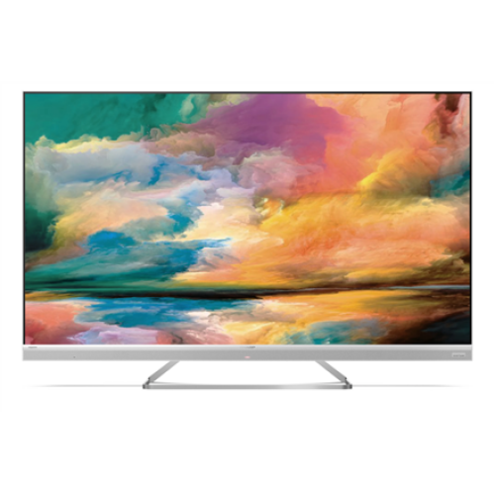Sharp 55EQ4EA 55 (139cm) Quantum Dot 4K Ultra HD Smart Android TV, Dolby Vision, Dolby Atmos, Harman/Kardon Speakers, Silver Sharp 55EQ4EA 55 (139 cm) Android 11 3D UHD Wi-Fi DVB-T/T2/C/S/S2 (MPEG4 + H.265/HEVC (10-bit)) Silver