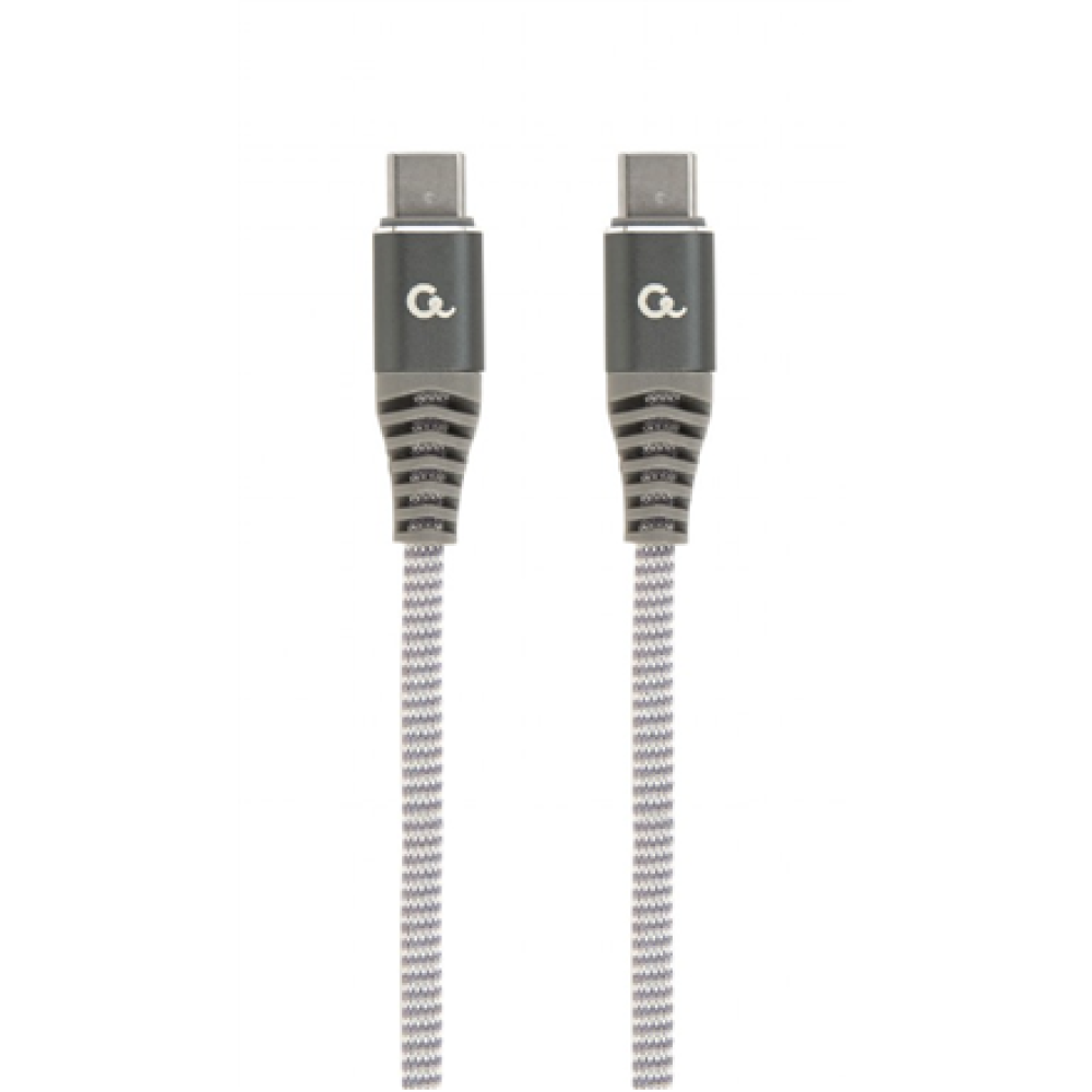 Cablexpert 100 W Type-C Power Delivery (PD) premium charging and data cable, 1.5 m , CC-USB2B-CMCM100-1.5M
