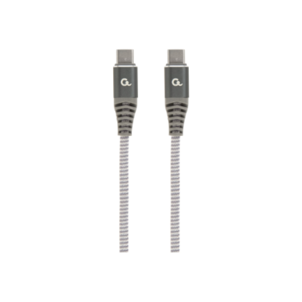 Cablexpert 100 W Type-C Power Delivery (PD) premium charging and data cable, 1.5 m , CC-USB2B-CMCM100-1.5M