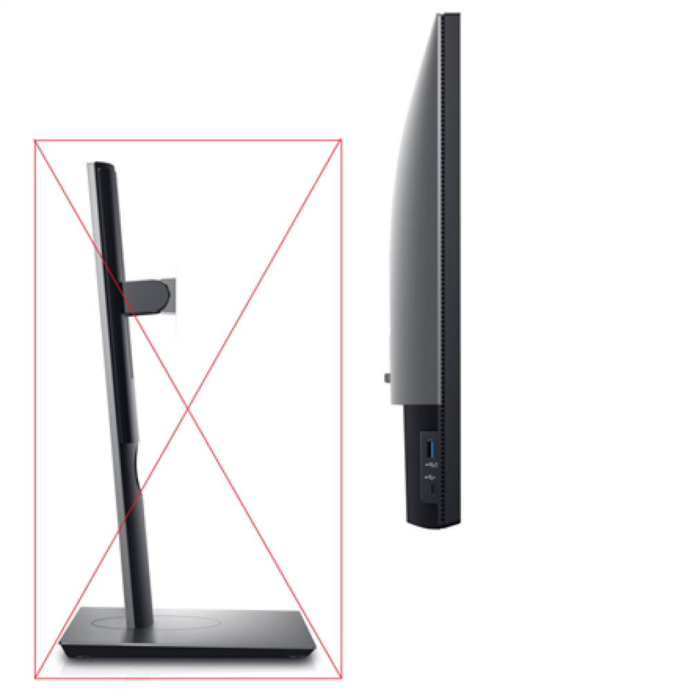 DELL Renewed Grade Grade AB , Monitor Without Stand , UltraSharp U2520D