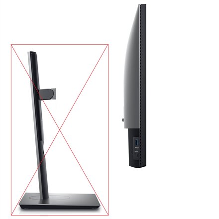 DELL Renewed Grade Grade AB , Monitor Without Stand , UltraSharp U2520D