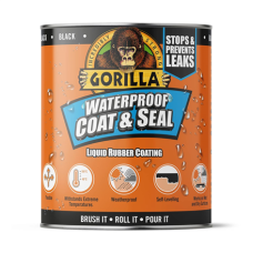 Gorilla , Waterproof Coat & Seal, Black