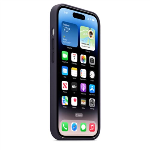 Apple iPhone 14 Pro Leather Case with MagSafe Ink