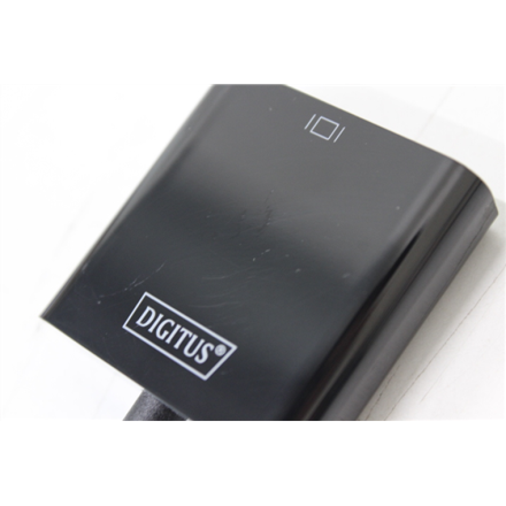 SALE OUT. DIGITUS USB Type-C to HDMI Adapter, 4K@30Hz black , Digitus USB Type-C to HDMI Adapter , DA-70852 , Black , USB Type-C , UNPACKED, SCRATCHED , 0.15 m