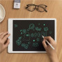 Xiaomi , Mi LCD Writing Tablet , 13.5 , LCD , Black Board/Green Font , It has no memory - you write one page, then delete it completely with one button; The life of the button battery is about a year when the display is cleared 100 times a day