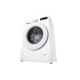 LG Washing Machine , F2WR509SWW , Energy efficiency class A , Front loading , Washing capacity 9 kg , 1200 RPM , Depth 48 cm , Width 60 cm , Display , LED , Steam function , Direct drive , White