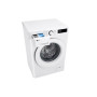 LG Washing Machine , F2WR509SWW , Energy efficiency class A , Front loading , Washing capacity 9 kg , 1200 RPM , Depth 48 cm , Width 60 cm , Display , LED , Steam function , Direct drive , White