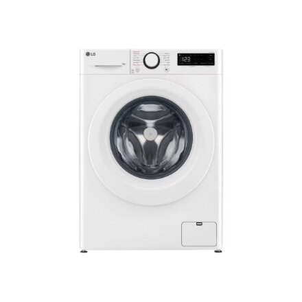 LG Washing Machine , F2WR509SWW , Energy efficiency class A , Front loading , Washing capacity 9 kg , 1200 RPM , Depth 48 cm , Width 60 cm , Display , LED , Steam function , Direct drive , White