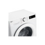 LG Washing Machine , F2WR509SWW , Energy efficiency class A , Front loading , Washing capacity 9 kg , 1200 RPM , Depth 48 cm , Width 60 cm , Display , LED , Steam function , Direct drive , White