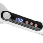 Adler Hair Straightener - Wide , AD 2325 , Ceramic heating system , Display LCD , Temperature (min) 150 °C , Temperature (max) 210 °C , Number of heating levels 7 , 120 W , White