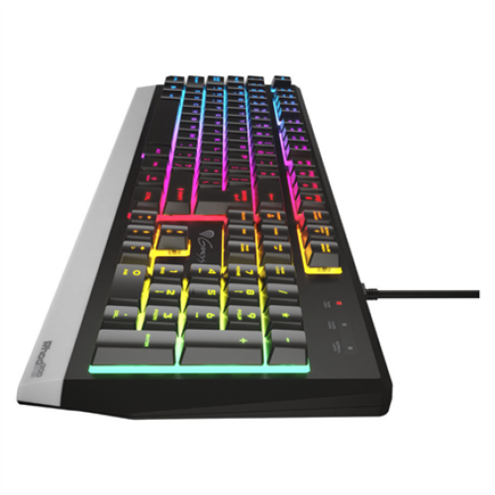 Genesis , Rhod 300 RGB , Black , Gaming keyboard , Wired , RGB LED light , US , 1.75 m