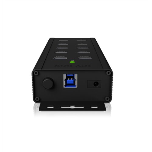 Raidsonic , 7-port Industrial hub , IB-HUB1703-QC3 , USB Type-A