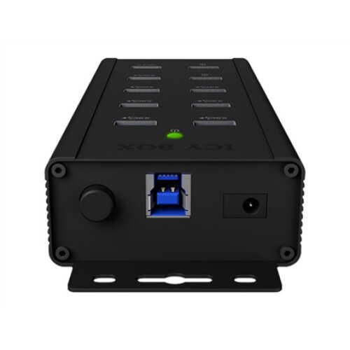 Raidsonic , 7-port Industrial hub , IB-HUB1703-QC3 , USB Type-A