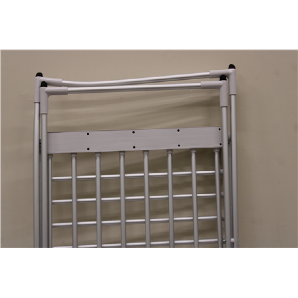 SALE OUT. Adler AD 7821 Foldable electric clothes drying rack, Silver/White , Adler Foldable electric clothes drying rack , AD 7821 , 220 W , Silver/White , DAMAGED PACKAGING, DENT ON FRAME