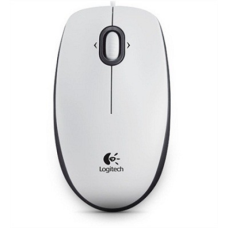 Logitech , Portable Optical Mouse , B100 , White