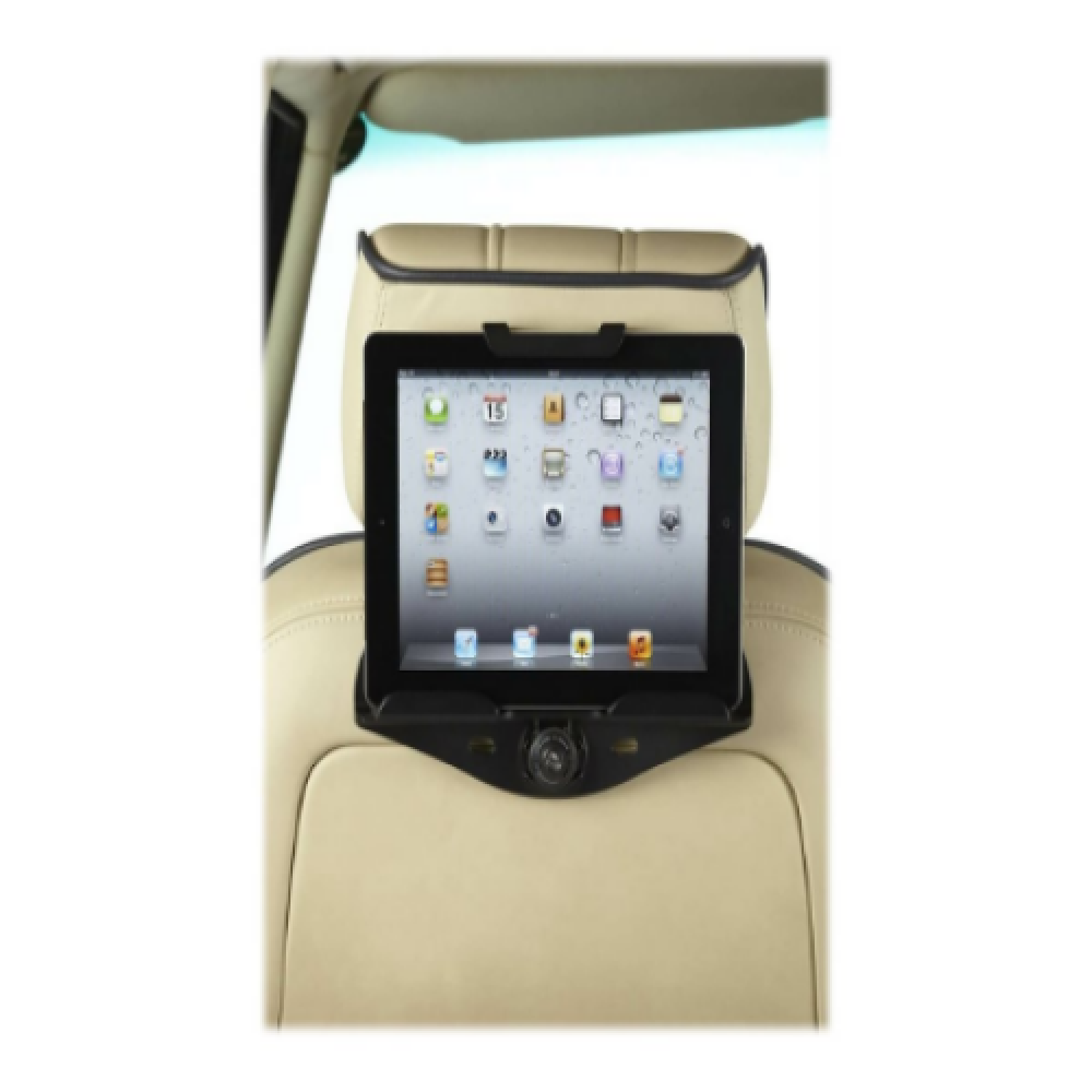Targus , Universal In Car Tablet Holder , * BOA closure system allows you to quickly adjust and secure the cradle to fit virtually any tablet* Adjustable strap fits onto all types of car headrests* Compact design which fits neatly into car backseat pocket