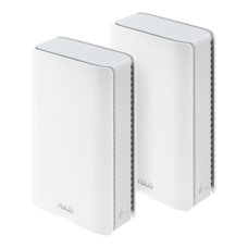 Tri-band WiFi 7 Smart AiMesh Router , ZenWiFi BT10 (2pk) , 802.11be , 18000 Mbit/s , Ethernet LAN (RJ-45) ports 3 , Mesh Support Yes , MU-MiMO No , 4G/5G , Antenna type Internal , 1