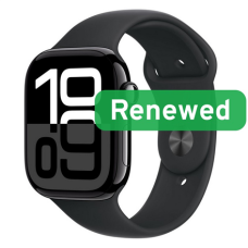 Apple Renewed Grade C , Apple Watch Series 10 LTE 46mm , Jet Black