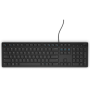 Dell , Keyboard , KB216 , Multimedia , Wired , NORD , Black , g