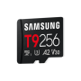 Samsung microSDXC UHS-I Card , T9 , 256 GB , microSD , Flash memory class U3, V30, A2