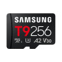 Samsung microSDXC UHS-I Card , T9 , 256 GB , microSD , Flash memory class U3, V30, A2