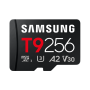 Samsung microSDXC UHS-I Card , T9 , 256 GB , microSD , Flash memory class U3, V30, A2