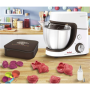TEFAL , Masterchef Gourmet Food Processor , QB51K138 , 1100 W , Number of speeds 8 , Bowl capacity 4.6 L , White
