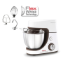 TEFAL , Masterchef Gourmet Food Processor , QB51K138 , 1100 W , Number of speeds 8 , Bowl capacity 4.6 L , White