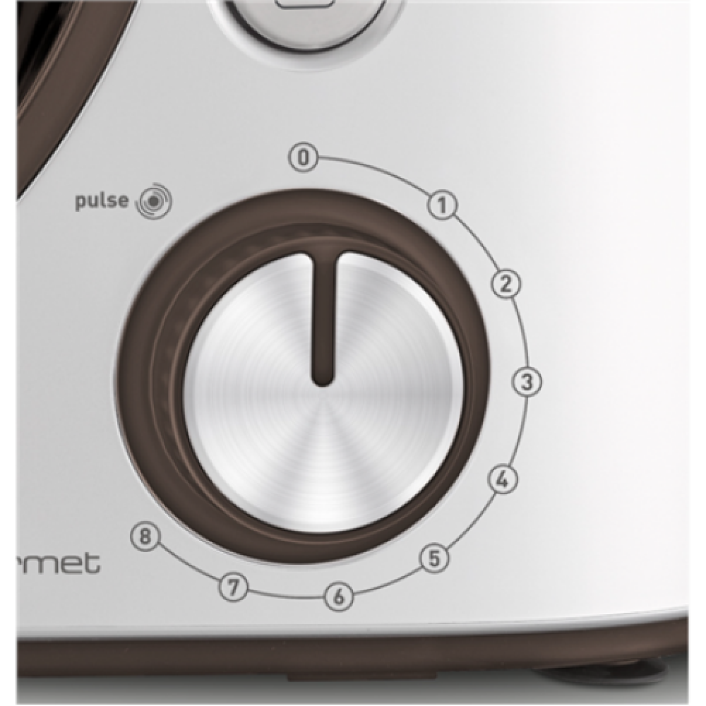 TEFAL , Masterchef Gourmet Food Processor , QB51K138 , 1100 W , Number of speeds 8 , Bowl capacity 4.6 L , White