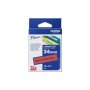 Brother , TZe-451 Laminated Tape , Black On Red , TZe , 8 m , 2.4 cm