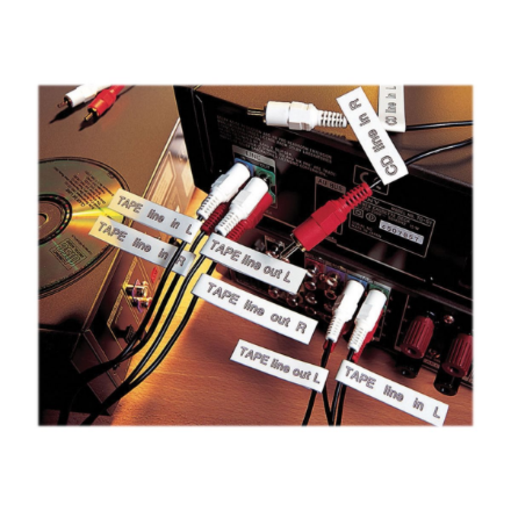 Brother , TZe-451 Laminated Tape , Black On Red , TZe , 8 m , 2.4 cm