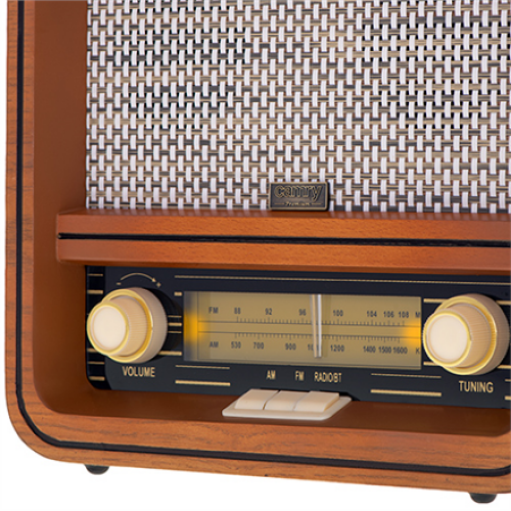 Camry , Retro Radio , CR 1188 , Wooden