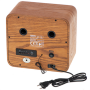 Camry , Retro Radio , CR 1188 , Wooden