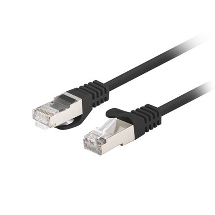 Lanberg Patchcord CAT.6 FTP 3M fluke passed 10-pack, Black , PCF6-20CC-0300-BK