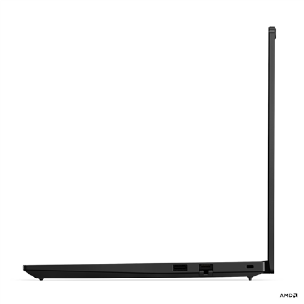 Lenovo ThinkPad E14 G7 AMD , Black , 14 , IPS , WUXGA , 1920 x 1200 pixels , Anti-glare , AMD Ryzen 7 , 250 , 32 GB , SO-DIMM DDR5 , Solid-state drive capacity 512 GB , AMD Radeon 780M Graphics , Windows 11 Pro , 802.11ax , Bluetooth version 5.3 , Keyboar