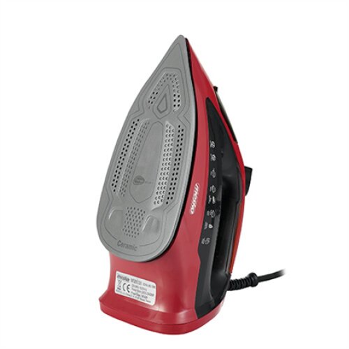 Mesko , Iron , MS 5031 , Steam Iron , 2400 W , Continuous steam 40 g/min , Steam boost performance 70 g/min , Red/Black