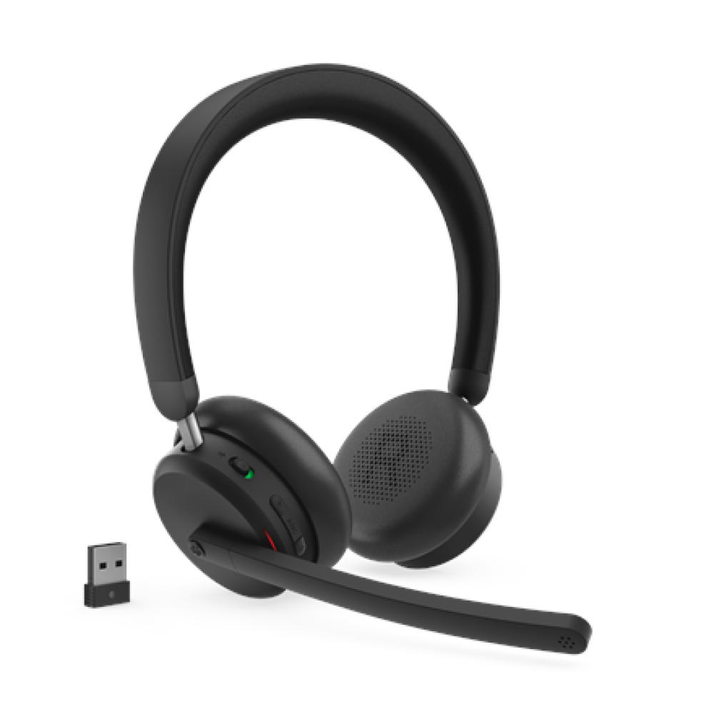 Lenovo Dual-Mode Wireless ANC Headset 6550 (USB-A, Teams) , 4XD1S19777 , Built-in microphone , Bluetooth , Black