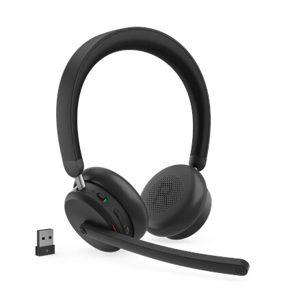 Lenovo Dual-Mode Wireless ANC Headset 6550 (USB-A, Teams) , 4XD1S19777 , Built-in microphone , Bluetooth , Black