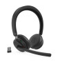 Lenovo Dual-Mode Wireless ANC Headset 6550 (USB-A, Teams) , 4XD1S19777 , Built-in microphone , Bluetooth , Black