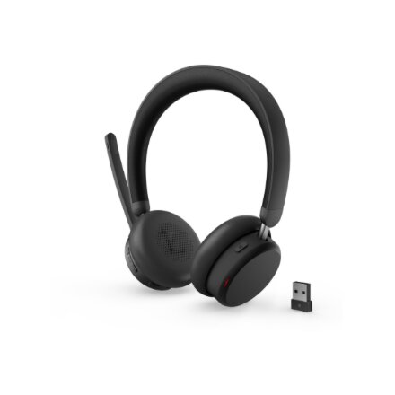 Lenovo Dual-Mode Wireless ANC Headset 6550 (USB-A, Teams) , 4XD1S19777 , Built-in microphone , Bluetooth , Black