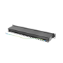 Lanberg , Patch Panel 24 Port 1U 19 CAT.5E FT with Cable Organizer Shielded , PPS5-1024-B , Black