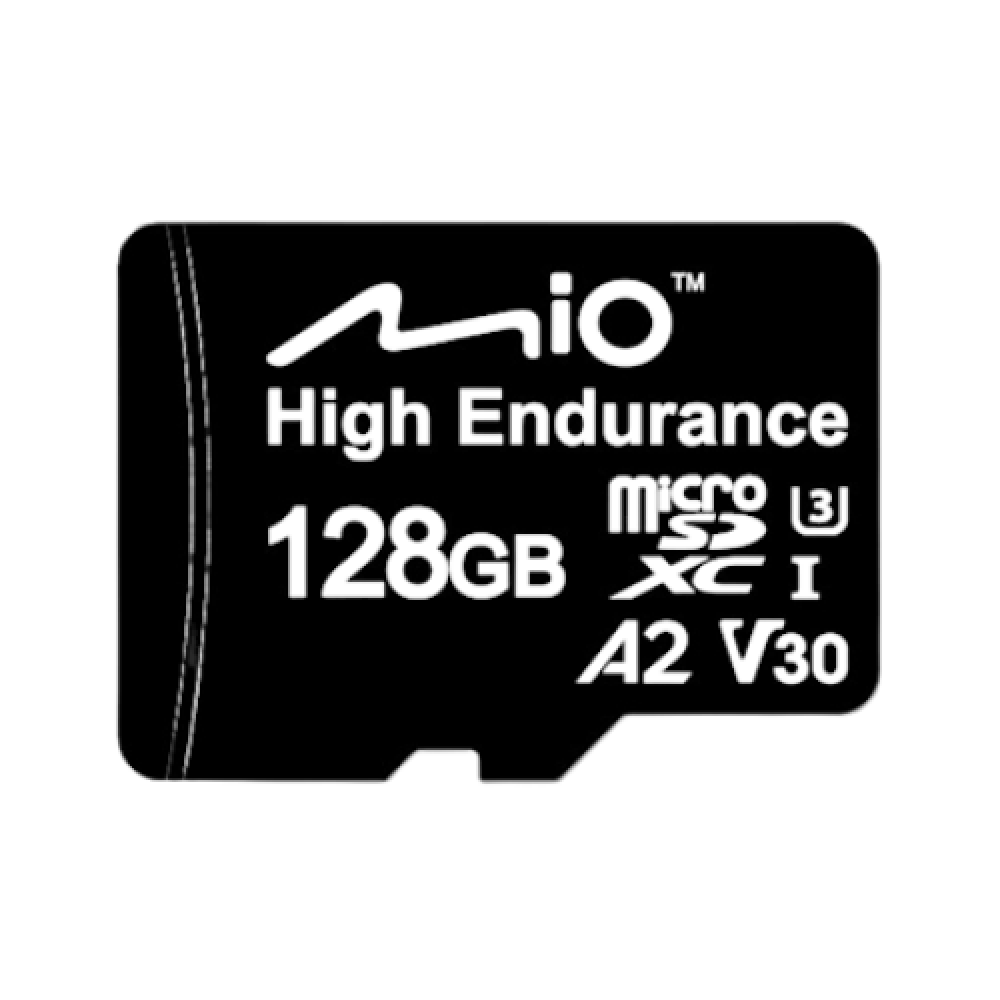 Mio High-Endurance , 128 GB , MicroSD , Flash memory class UHS-I