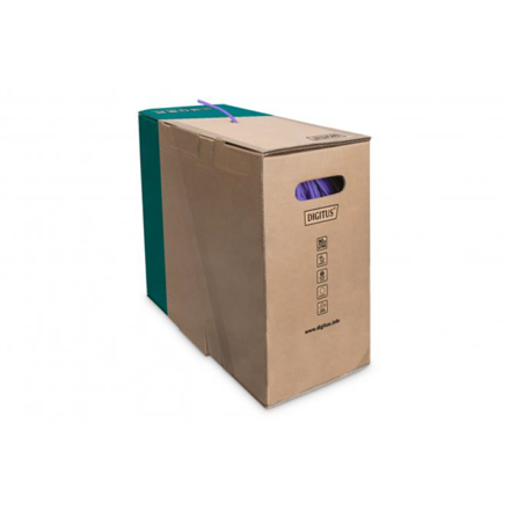 Digitus , Installation cable , CAT 6 F-UTP , Violet