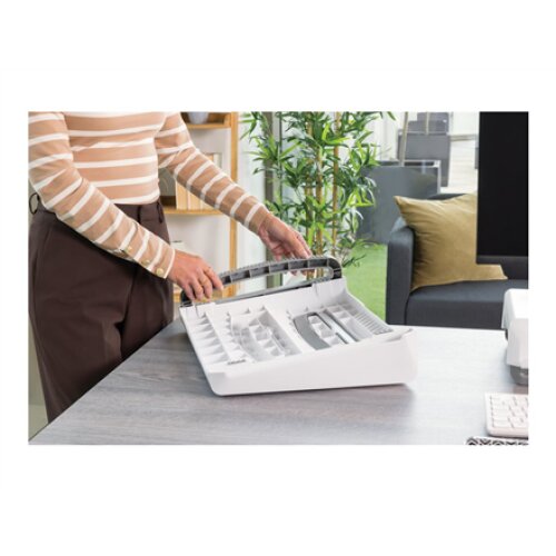 Fellowes , Foot Support Breyta , White