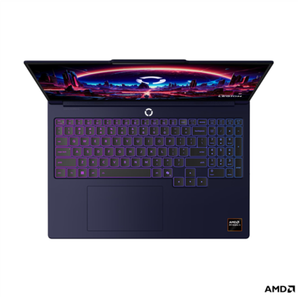 Lenovo Legion 7 16AGP11 AMD , Nebula , 16 , OLED , WQXGA , 2560 x 1600 pixels , Glossy , AMD Ryzen AI 9 HX , 470 , 32 GB , Soldered LPDDR5X , Solid-state drive capacity 1000 GB , NVIDIA GeForce RTX 5070 , GDDR7 , 12 GB , Windows 11 Home , 802.11be , Bluet