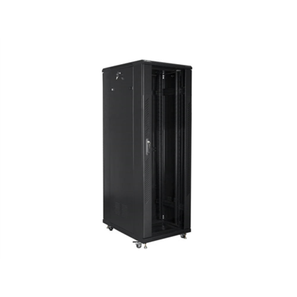 Lanberg , Rack cabinet 19 free-standing 47U/800x800 (flat pack) , FF01-8847-12B , Black