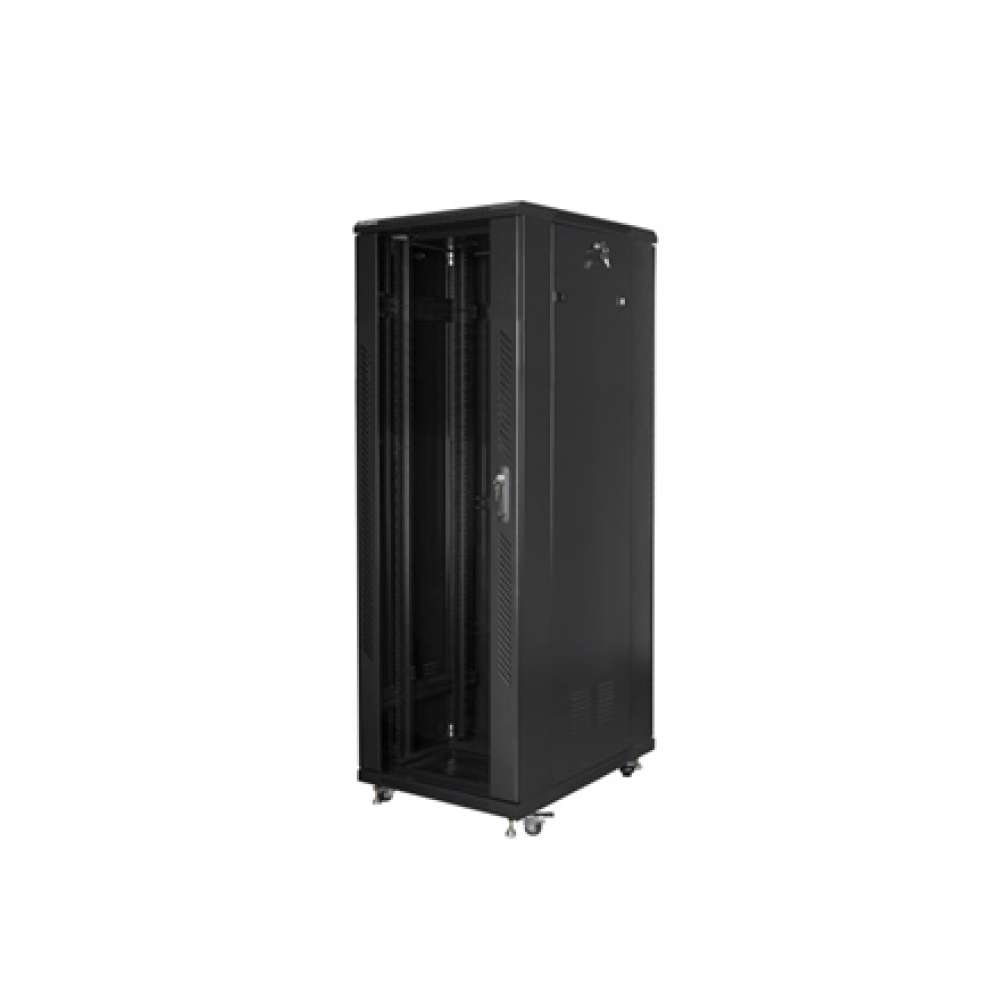 Lanberg , Rack cabinet 19 free-standing 47U/800x800 (flat pack) , FF01-8847-12B , Black