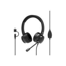 PORT CONNECT , USB Comfortable Stereo Office Microphone Headset , Built-in microphone , Wired , Black PORT CONNECT , USB Comfortable Stereo Office Microphone Headset , Built-in microphone , Wired , Black